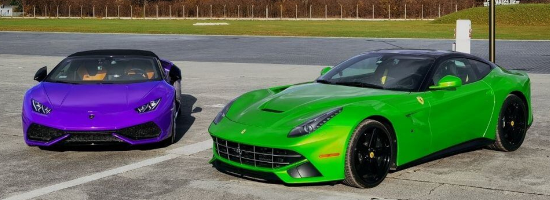 Lamborghini czy Ferrari - ktorym autem sie przejechac?