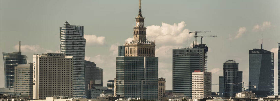Lot widokowy nad Warszawą