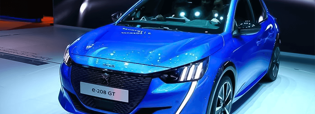Peugeot e-208 - najtańszy samochód elektryczny lista 7 modeli