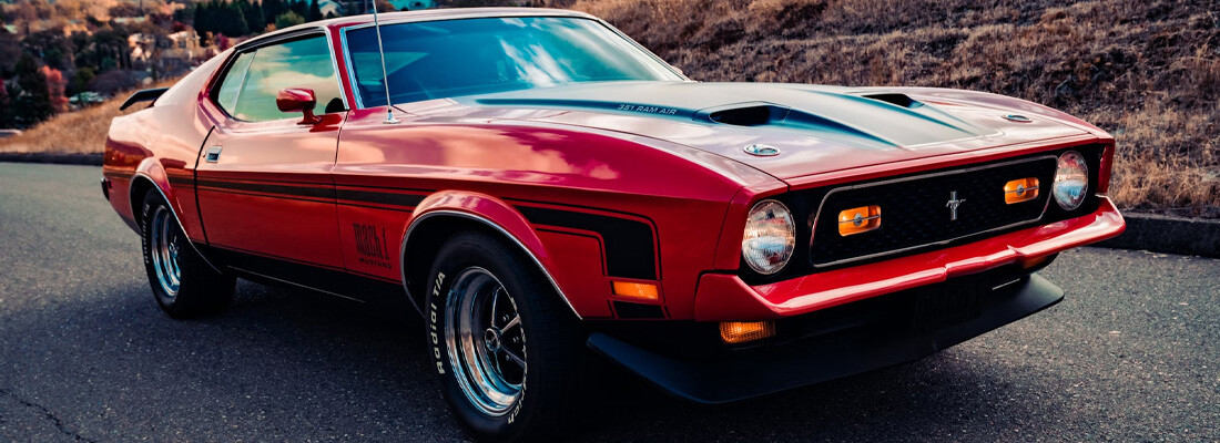Ford Mustang samochód retro
