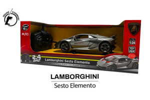 Lamborghini Sesto Elemento modelik 1:24 w kolorze szarym