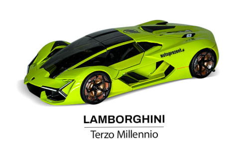 lamborghini terzo miellennio gadżet