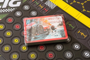 Gra planszowa Wyścig pionki i karty