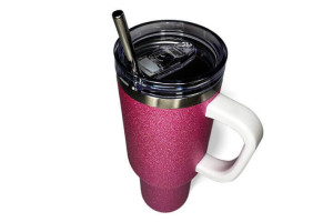 Kubek termiczny dla niej w kolorze różowym