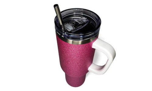 Kubek termiczny dla niej w kolorze różowym