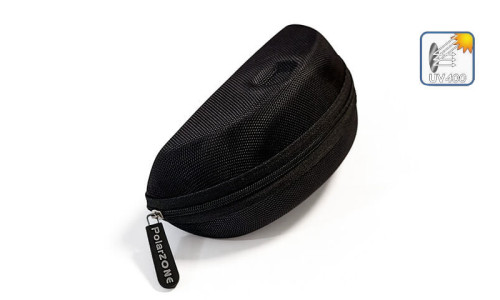 Czarny pokrowiec na okulary