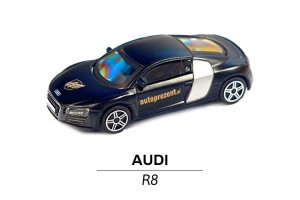 Samochodzik Audi R8 granatowe