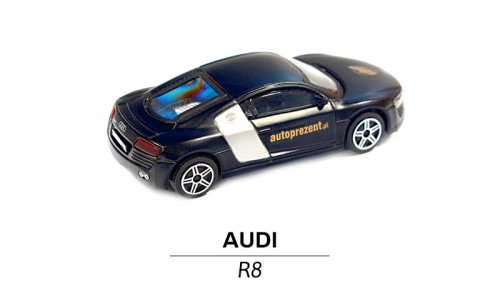 Samochodzik Audi R8 granatowe bok