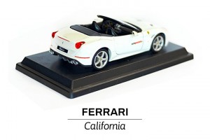 modelik 1:24 Ferrari California biała