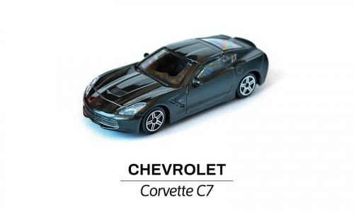 Chevrolet Corvette C7 czarny
