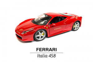 Model Ferrari 458 Italia w skali 1 do 24