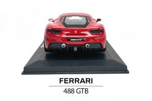 Tył modelu Ferrari 488 GTB