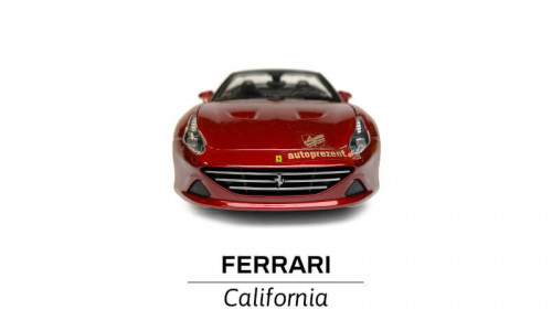 Model Ferrari California w skali 1 do 24