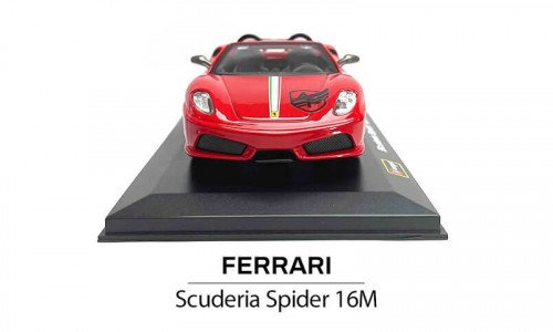 Ferrari Scuderia Spider 16M modelik 1:32 przód
