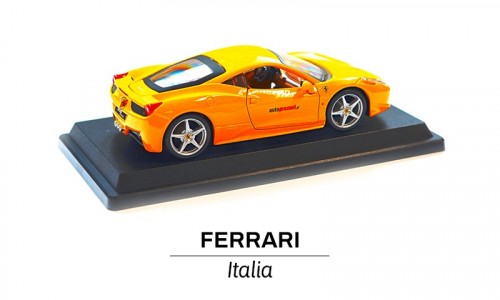 Ferrari 458 Italia modelik 1:24