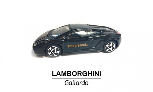 Lamborghini Gallardo modelik czarny przód