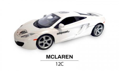 McLaren 12C modelik bialy 1:24