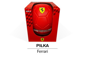 Czerwona piłka Ferrari