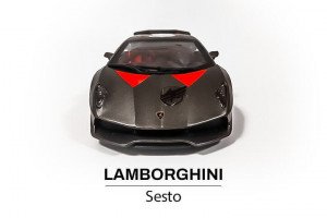 Lamborghini Sesto Elemento przód