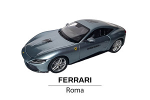 Ferrari Roma szara - modelik 1:24
