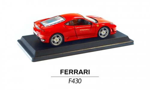Ferrari F430 czerwony modelik 1:24