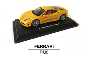 Ferrari F430 żółte modelik 1:24 przód