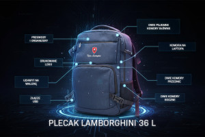 Opis plecaka Lamborghini