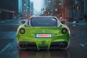 Jazda ulicami miast Ferrari F12berlinetta