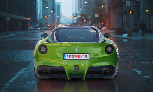 Jazda ulicami miast Ferrari F12berlinetta