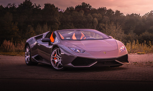 Lamborghini Huracan z odkrytym dachem