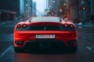 Jazda Ferrari F430 ulicami miast