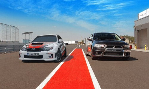 `Subaru imprez vs Mitsubishi Lancer