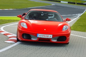 Ferrari F430 zjazd z toru