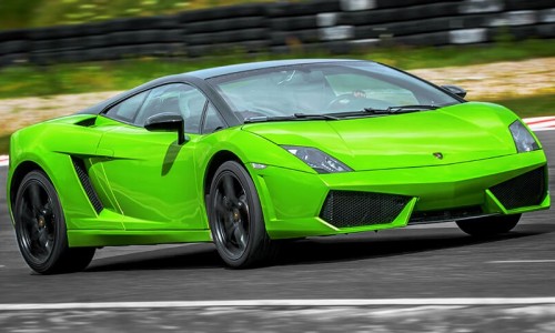 Zielone Lamborghini
