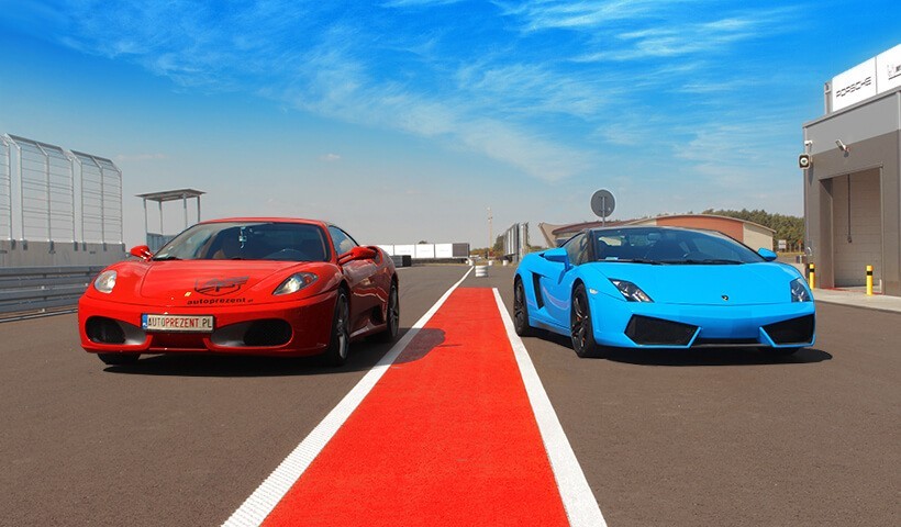 Pojedynek Lamborghini Gallardo vs Ferrari F430 