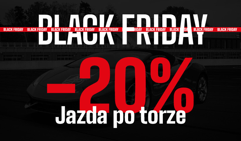 Jazda po torze 20% taniej