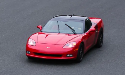 Chevrolet Corvette C6 jazda po torze