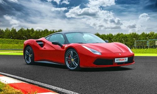 Jazda po torze Ferrari 488 GTB