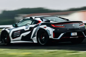 Honda NSX jazda po torze