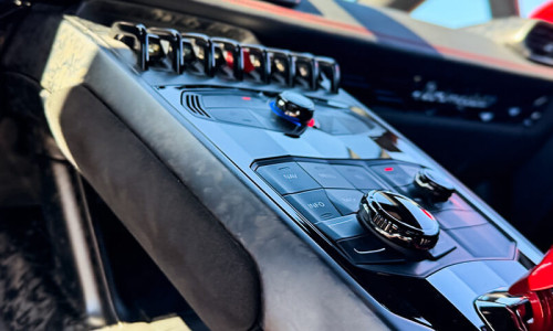 Lamborghini Huracan konsola