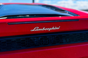 Lamborghini Huracan tył samochodu