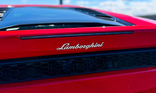 Lamborghini Huracan tył samochodu
