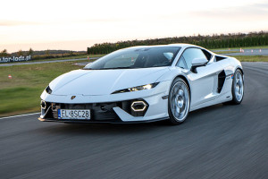 Lamborghini Temerario na torze w Łodzi
