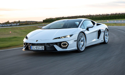 Lamborghini Temerario na torze w Łodzi