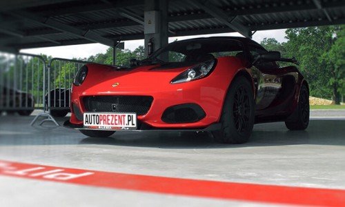 Lotus_Elise_CUP na torze Silesia Ring przód