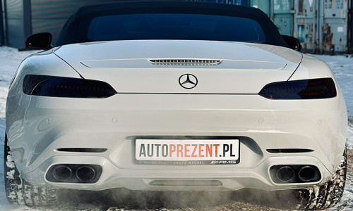 Mercedes AMG GT Roadster tył samochodu