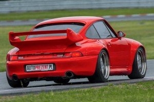Porsche_911_GT2_993 na torze Poznań