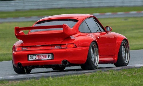 Porsche_911_GT2_993 na torze Poznań