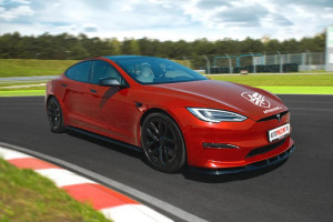 Tesla S plaid - jazda na torze