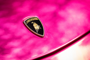Lamborghini Gallardo w kolorze róźowym